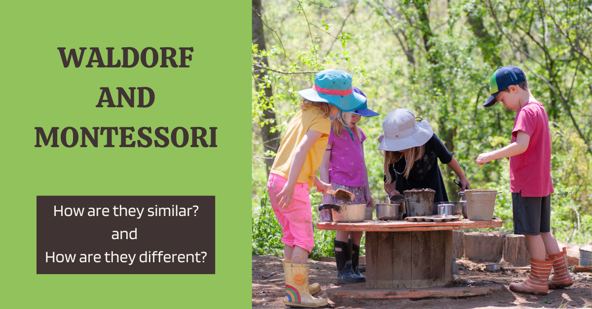 Comparing Montessori and Waldorf Education: A Look at Preschool - Spring  Garden Waldorf School